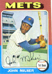 1975 Topps Baseball Cards      264     John Milner